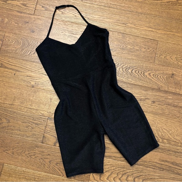 Guess black and metallic gold unitard - Picture 2 of 11